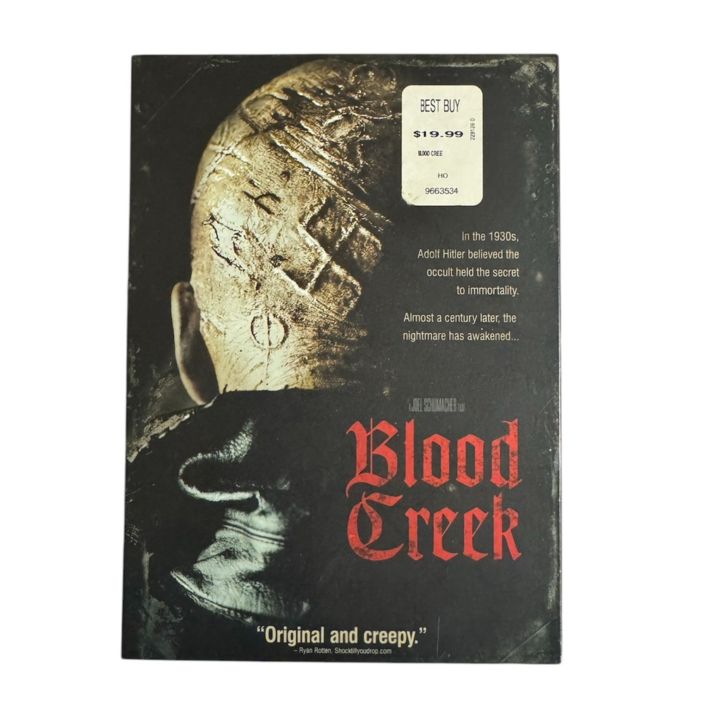 ''Blood Creek'' 🎥 movie DVD 📀 - excellent condition